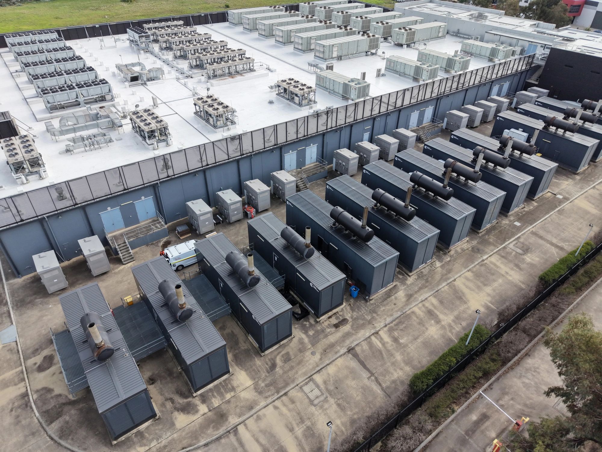 Data center infrastructure supporting managed technology services